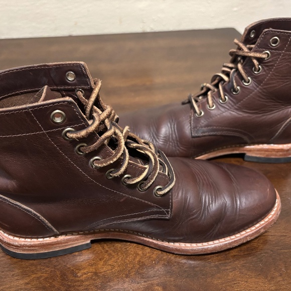 Oak street Bootmakers trench boot brown horween chromexcel size 8.5 USA - Picture 5 of 11